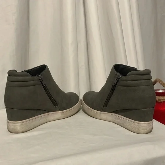 Dream Pairs Womens Booties gray 8.5 Sneaker Shoes - Picture 5 of 6